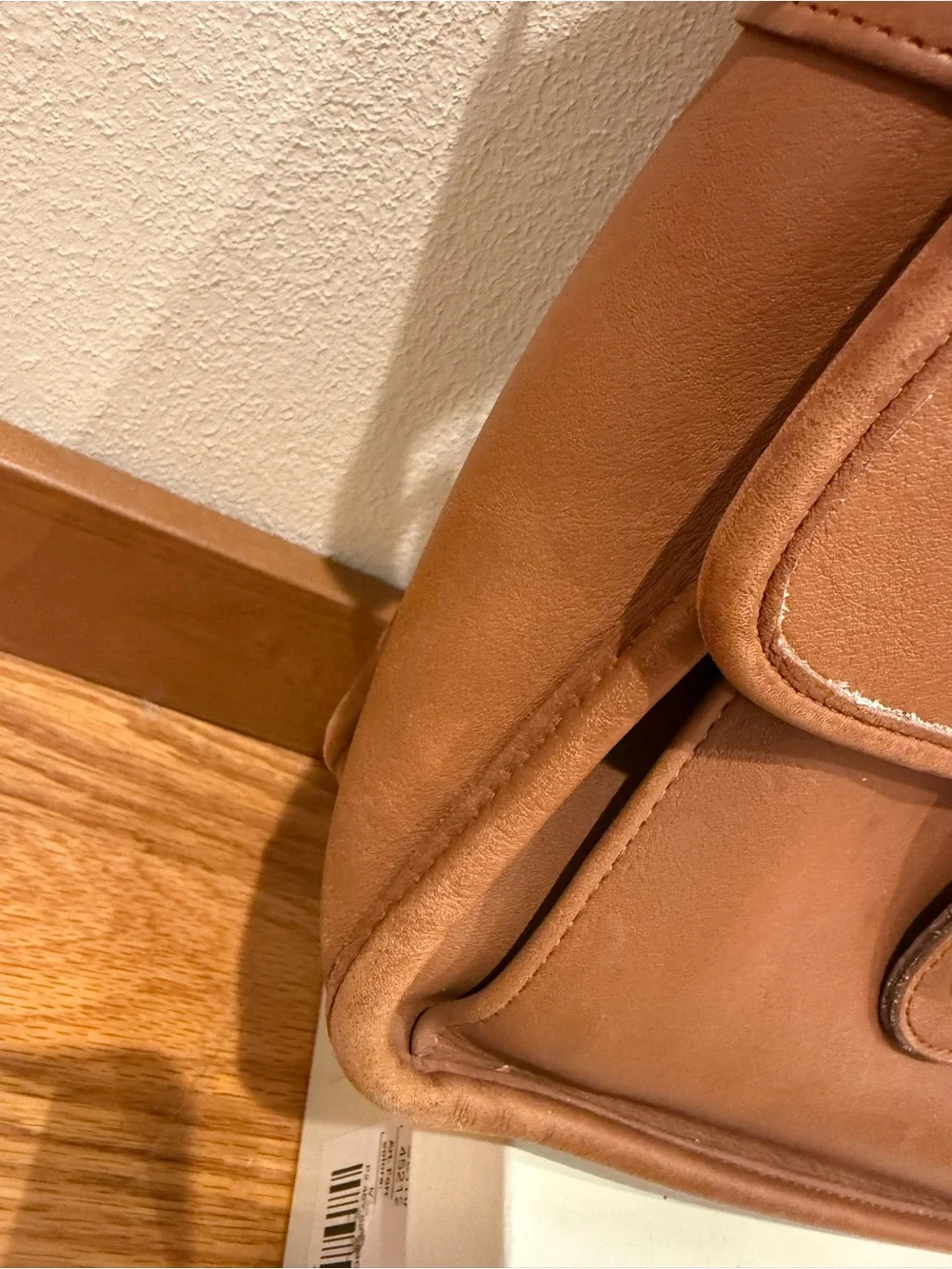 vintage Coach Prescott briefcase in British tan leather 5275